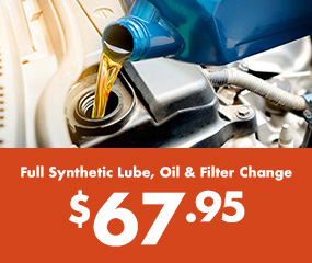 Full Synthetic Lube, Oil And Filter Change