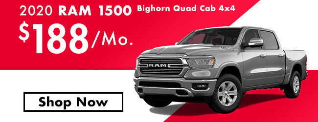 2020 ram 1500 bighorn quad cab 4x4