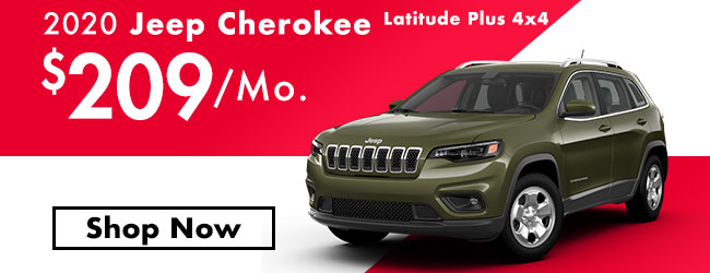 2020 Jeep cherokee latitude plus 4x4