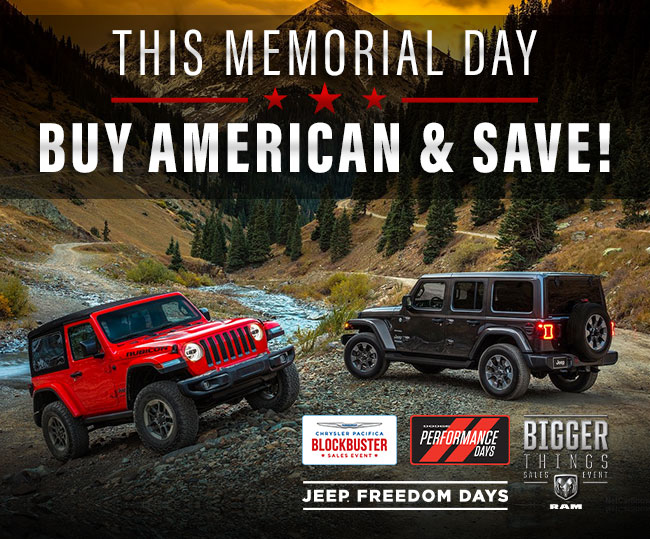 This Memorial Day Buy American & Save