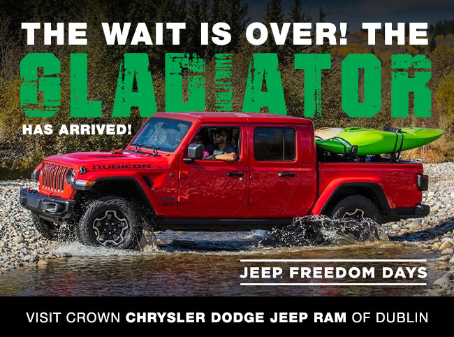 The Wait Is Over! The Gladiator Has Arrived!