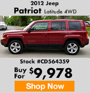 2012 Jeep Patriot Latitude 4WD