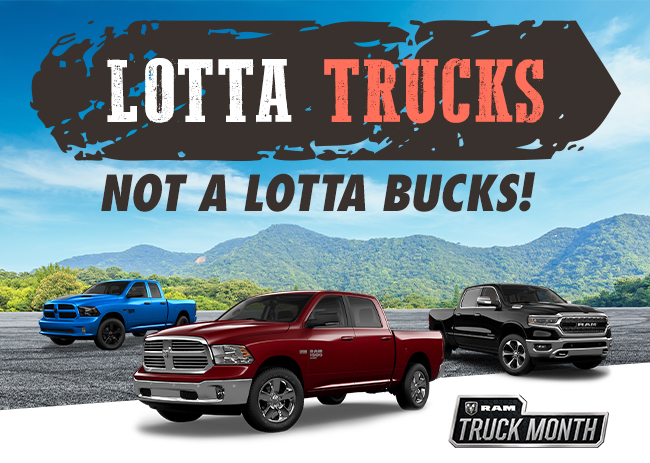 Lotta Trucks Not A Lotta Bucks!