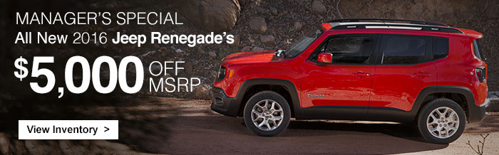 ALL 2016 Jeep Renegades