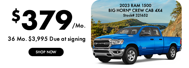 2023 RAM 1500 Big Horn Crew Cab