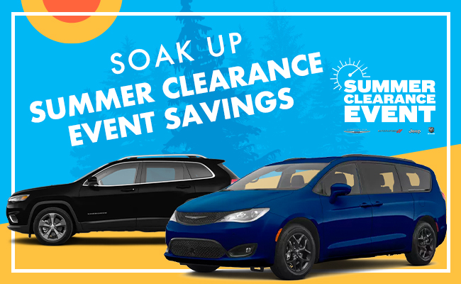 soak up summer clearance event savings