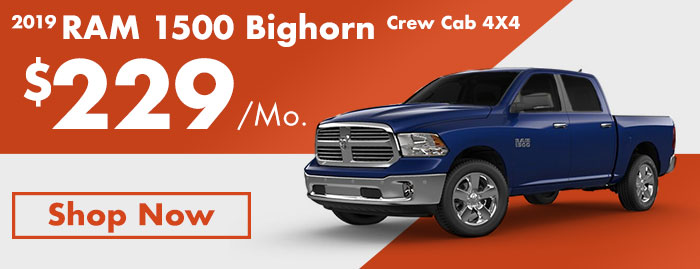 2019 RAM 1500 Bighorn Crew Cab 4x4