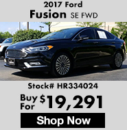 2017 Ford Fusion SE FWD