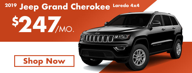 2019 Jeep Grand Cherokee $247 per month
