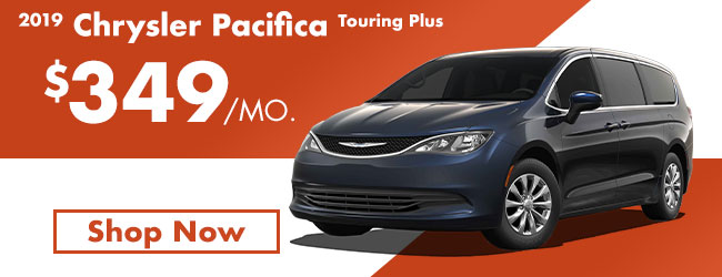 2019 Chrysler Pacifica Touring Plus $349 per month