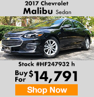 2017 Chevrolet Malibu Sedan buy for $14,791