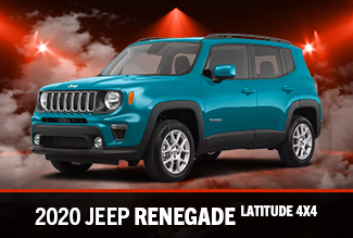 2020 Jeep renegade latitude 4x4