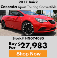 2017 Buick Cascada Sport Touring Convertible