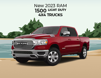 2023 RAM 1500 Light Duty 4X4 Trucks