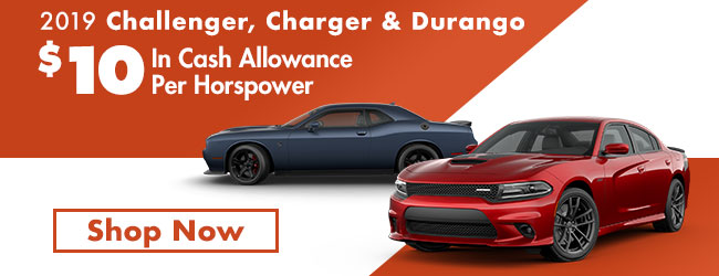 2019 challenger, charger and durango