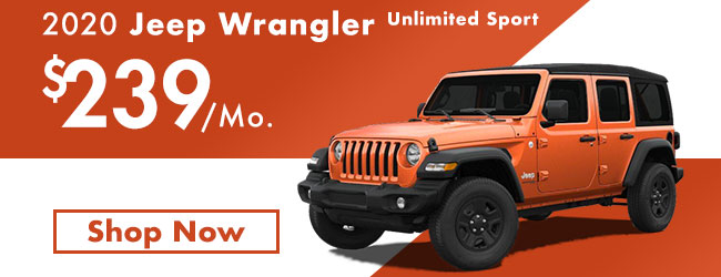 2020 Jeep Wrangler unlimited sport
