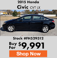 2015 Honda Civic cvt lx