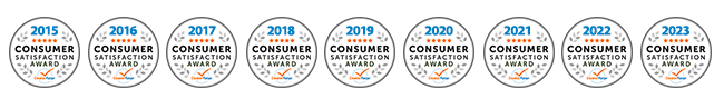 Consumer satisfaction awards