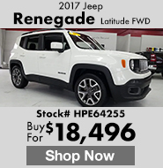 2017 Jeep Renegade Latitude FWD
