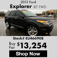 2013 Ford Explorer XLT FWD