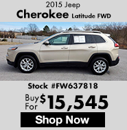 2015 jeep cherokee latitude fwd