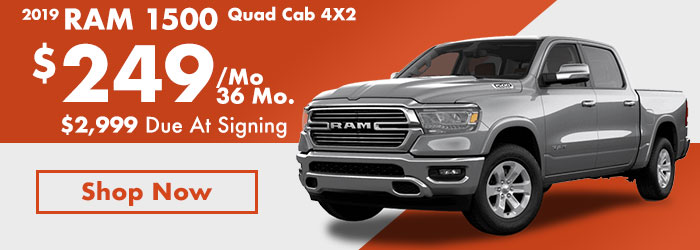 2019 RAM 1500 Quad Cab 4X2