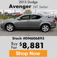 2013 Dodge Avenger SXT Sedan