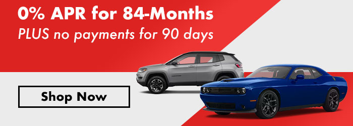 0% apr for 84-months plus no payments for 90 days