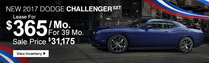 New 2017 Dodge Challenger SXT