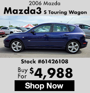 2006 Mazda mazda3 s touring wagon