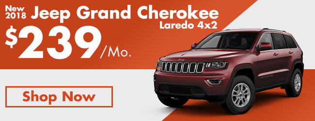 New 2018 Jeep Grand Cherokee Laredo 4x2
