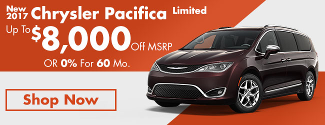 New 2017 Chrysler Pacifica Limited