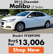 2015 Chevrolet Malibu LT Sedan