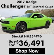 2017 Dodge Challenger RT Scat Pack Coupe