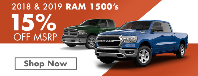 2018 and 2019 ram 1500s