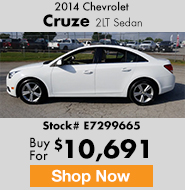 2014 Chevrolet Cruze 2LT Sedan