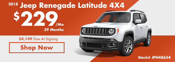 2018 Jeep Renegade Latitude 4X4 