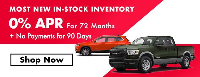 0% APR for 72 Months PLUS No Payments for 90 Days