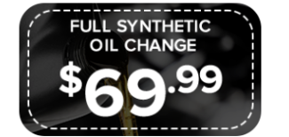 Synthetic Oil Change Special Price