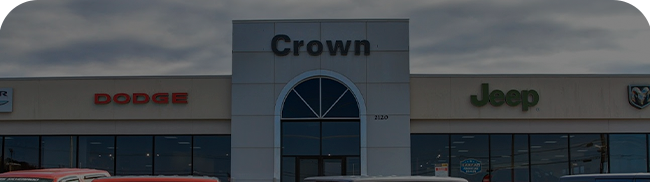 View of Crown CDJR Chattanooga dealership