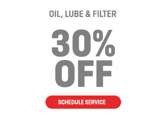 30 percent off oil lube and filter change