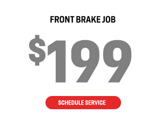 special offer on front brake job