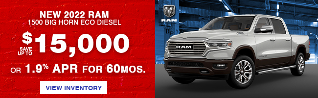 2022RAM 1500 Big Horn ECO Diesel