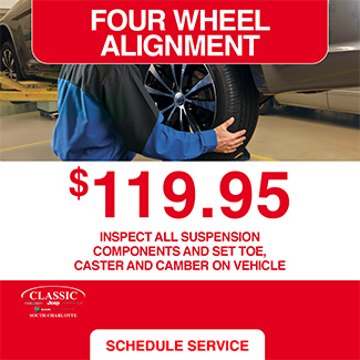 Four wheel alignment