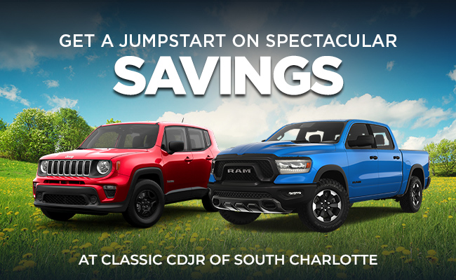 Get a head start on savings at Classic CDJR of South Charlotte