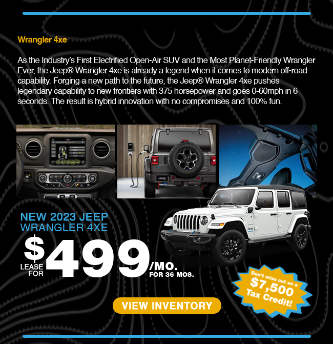 Jeep Wrangler offer