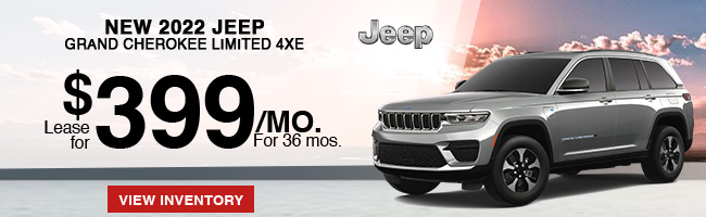 lease offer on new 2022 Jeep Grand Cherokee