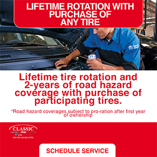 free lifetime tire rotation with tire purchase