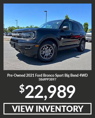 Pre-Owned	2021	Ford	Bronco	Sport Big Bend 4WD