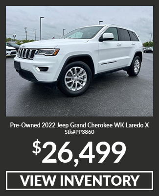 Pre-Owned	2022	Jeep	Grand Cherokee	WK Laredo X	